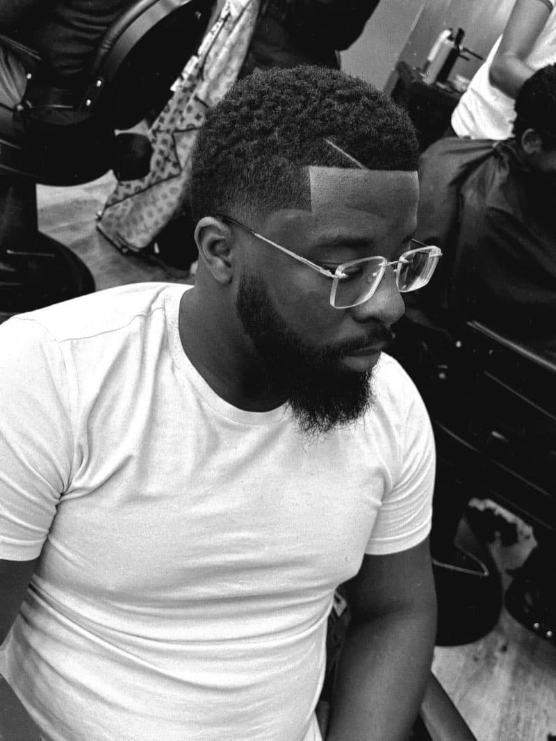 Coiffure homme stylisée La Clinique 20th Forest
